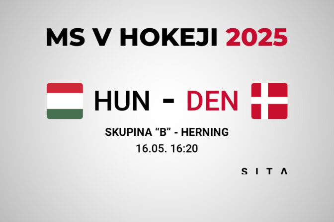 Maďarsko - Dánsko, výsledok MS v hokeji 2025