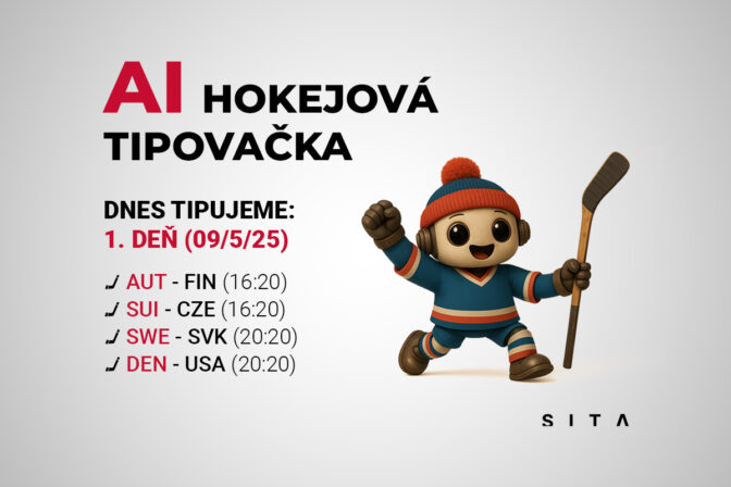 MS v hokeji 2025 AI hokejová tipovačka - 1. hrací deň