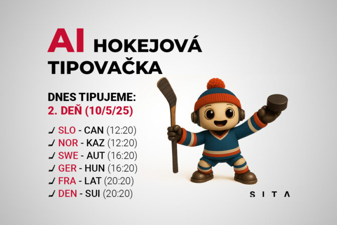 MS v hokeji 2025 AI hokejová tipovačka - 2. hrací deň