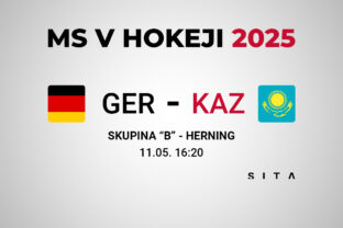 Nemecko - Kazachstan, výsledok zápasu na MS v hokeji 2025