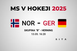 Nórsko - Nemecko, výsledok zápasu na MS v hokeji 2025
