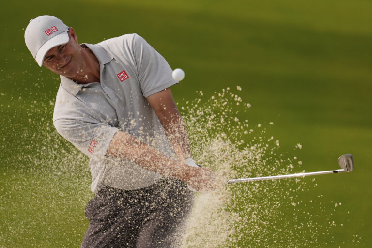 golf golfista loptička