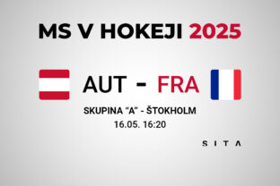 Rakúsko - Francúzsko, výsledok MS v hokeji 2025.