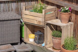 staré drevené prepravky