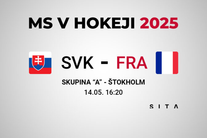 Slovensko - Francúzsko, MS v hokeji 2025, výsledok