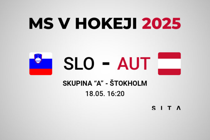 Slovinsko - Rakúsko, výsledok zápasu na MS v hokeji 2025