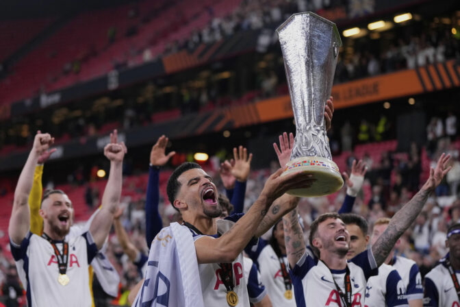pohár výhra futbal Európska liga