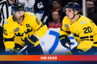 HOKEJ: Erik Karlsson a Joel Eriksson Ek
