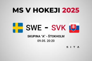 Švédsko - Slovensko, výsledok na MS v hokeji 2025