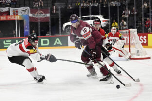 Zápas Lotyšsko - Rakúsko na MS v hokeji 2025