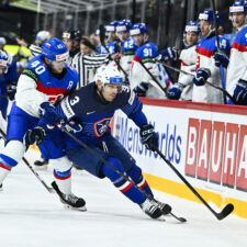 Zápas Slovensko - Francúzsko na MS v hokeji 2025