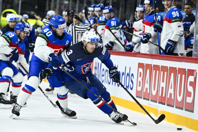 Zápas Slovensko - Francúzsko na MS v hokeji 2025