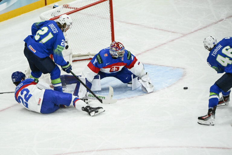 Zápas Slovensko - Slovinsko na MS v hokeji 2025