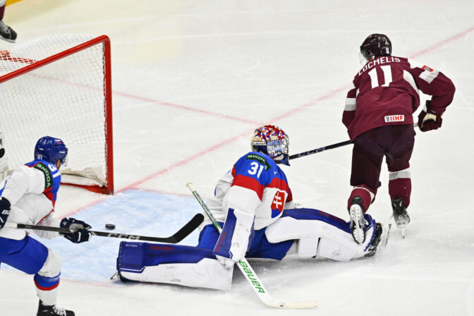 Zápas Slovensko - Lotyšsko na MS v hokeji 2025