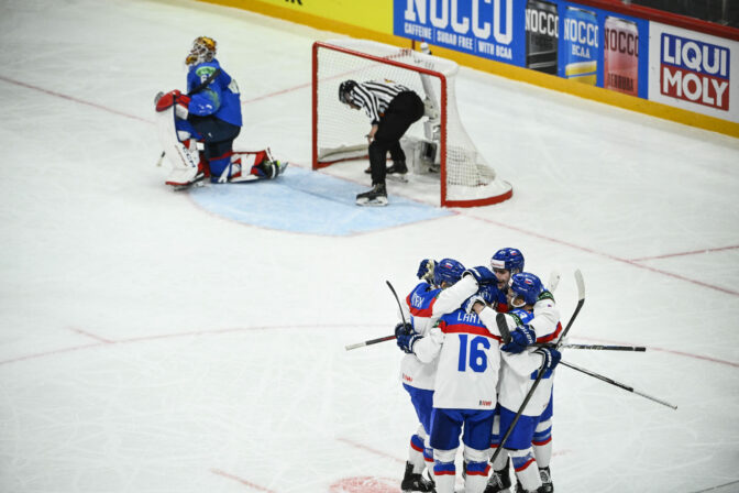 Zápas Slovensko - Slovinsko na MS v hokeji 2025