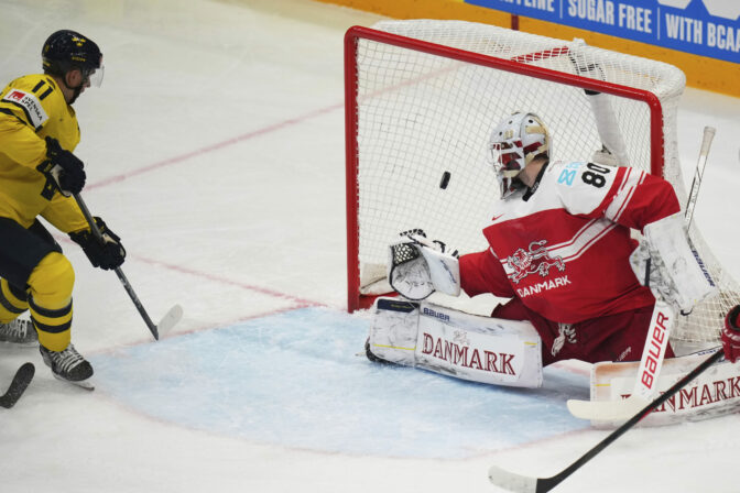 MS v hokeji 2025: Zápas o 3. miesto: Švédsko - Dánsko