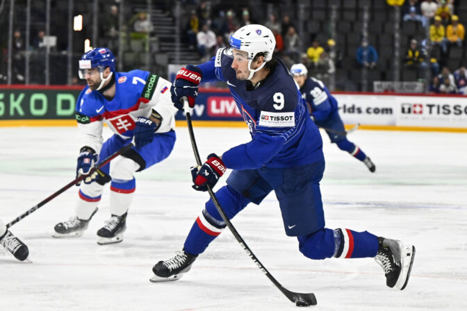 Zápas Slovensko - Francúzsko na MS v hokeji 2025