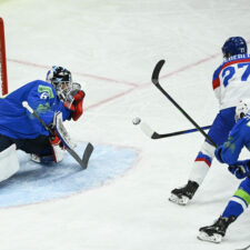 Zápas Slovensko - Slovinsko na MS v hokeji 2025
