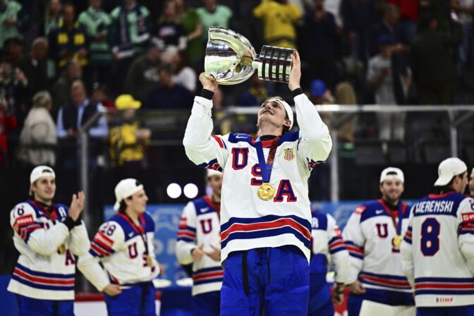 HOKEJ: Finále MS - Tage Thompson