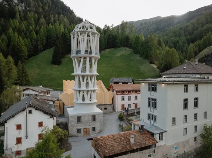 Najvyššia veža zhotovená pomocou 3D tlače vo Švajčiarsku