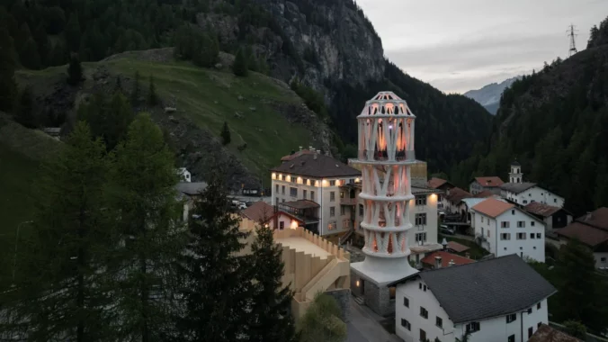 Najvyššia veža zhotovená pomocou 3D tlače vo Švajčiarsku
