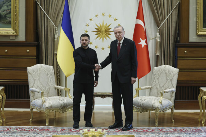 Volodymyr Zelenskyj, Recep Erdogan