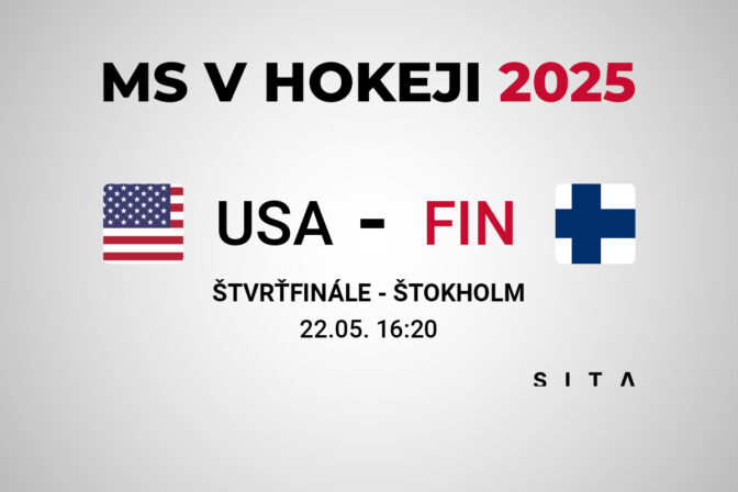 Zápas USA - Fínsko, výsledok štvrťfinále MS v hokeji 2025