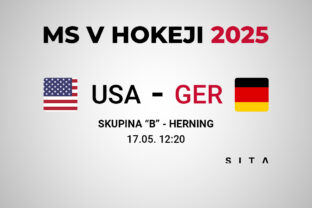USA - Nemecko, výsledok MS v hokeji 2025