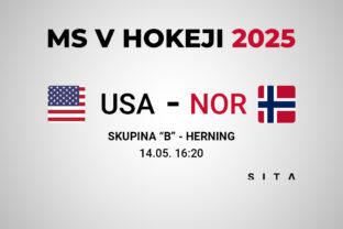 USA - Nórsko, MS v hokeji 2025, výsledok