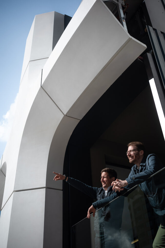 Sky Park Tower fasáda