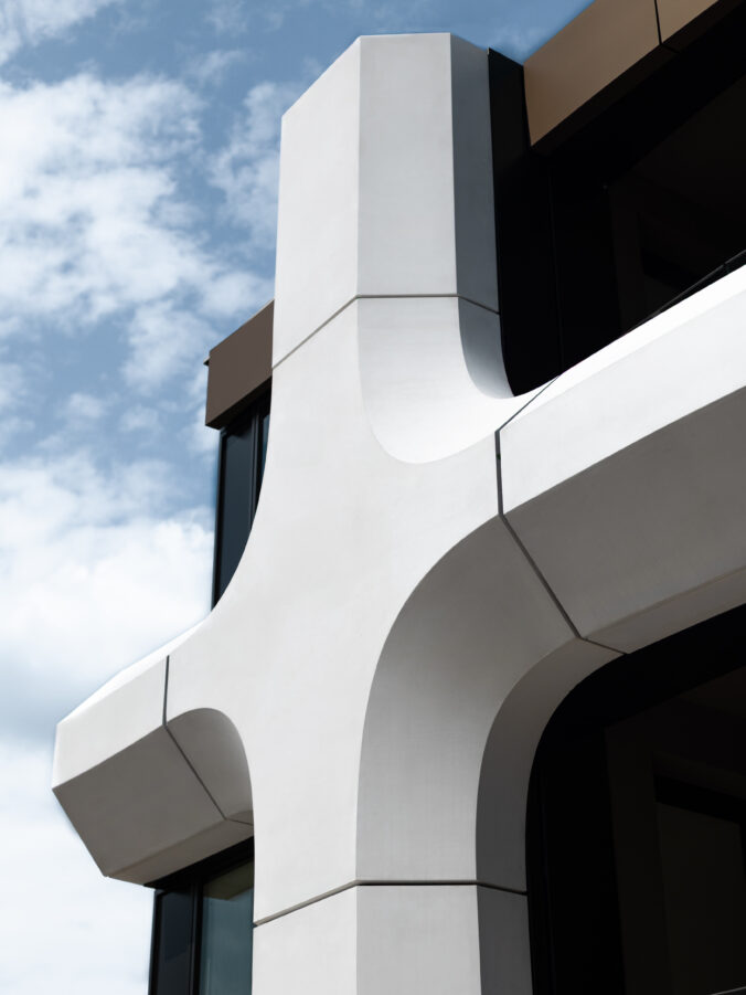 Sky Park Tower fasáda