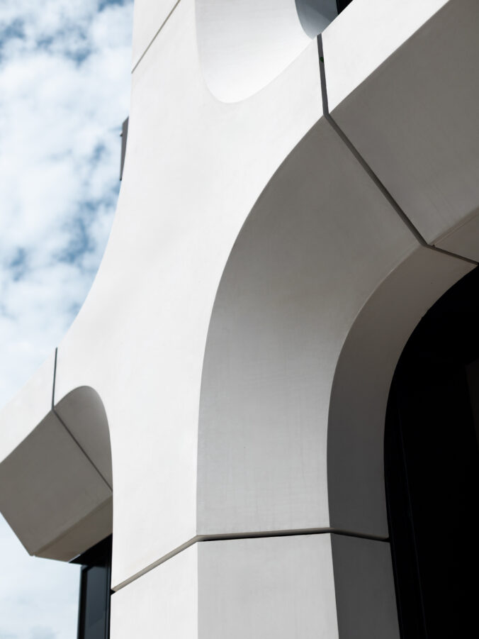 Sky Park Tower fasáda