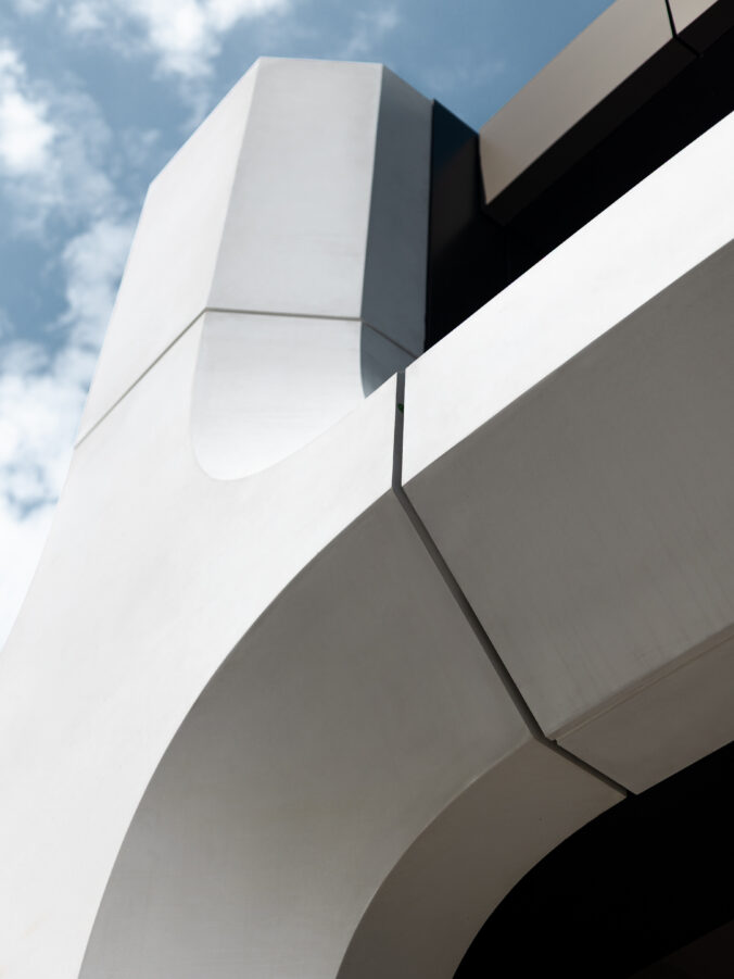 Sky Park Tower fasáda