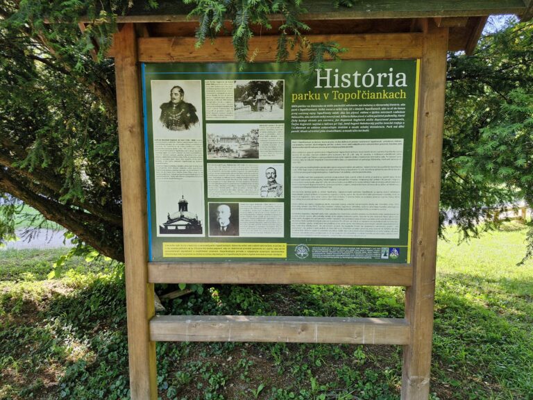 Park v Topoľčiankach