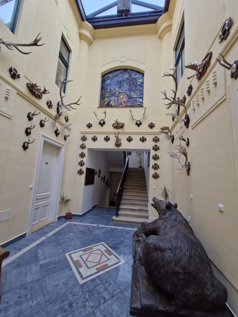 Poľovnícky zámoček v Topoľčiankach.