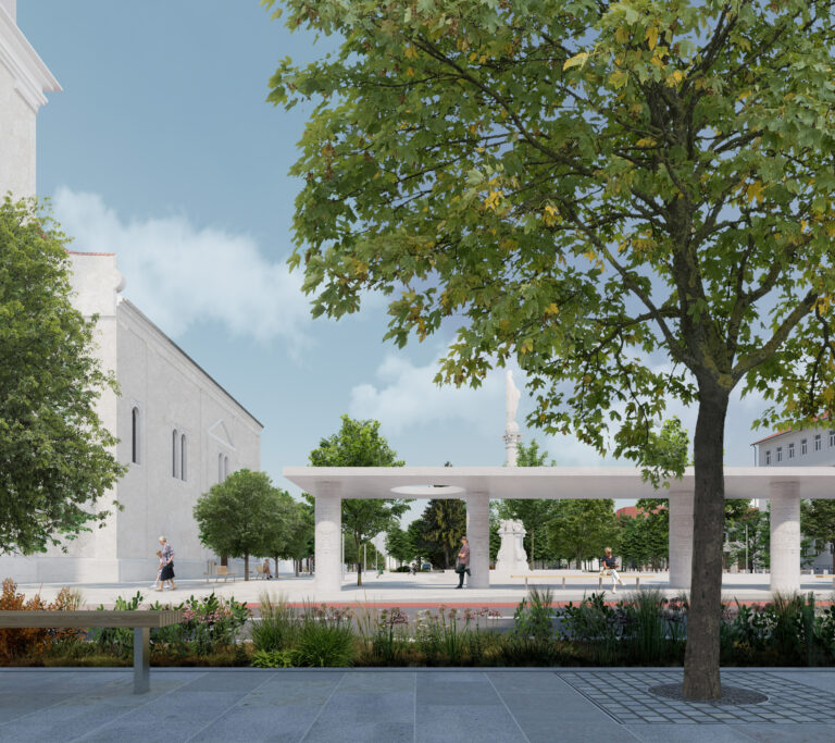 Revitalizácia centra Pezinka - víťazný návrh od Totalstudio