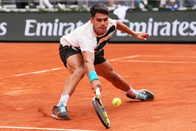TENIS: Roland Garros - Carlos Alcaraz