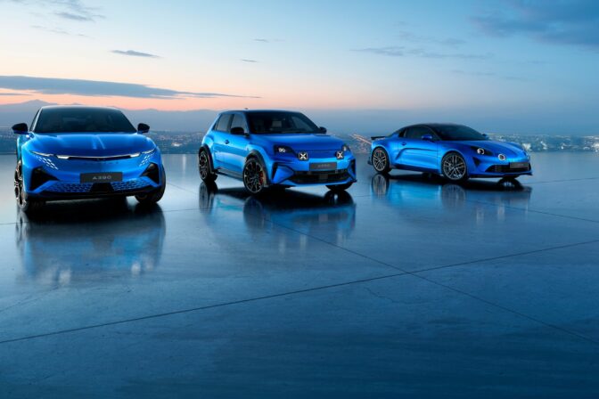 ALPINE A110 GT, ALPINE A290 GT, ALPINE A390 GTS (AM1F1)