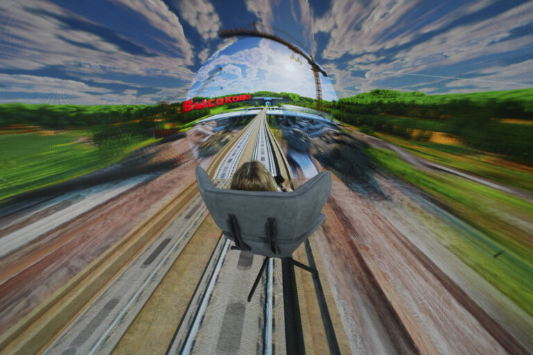 virtuálna realita železnica