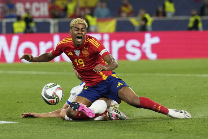APTOPIX Spain France Nations League Soccer