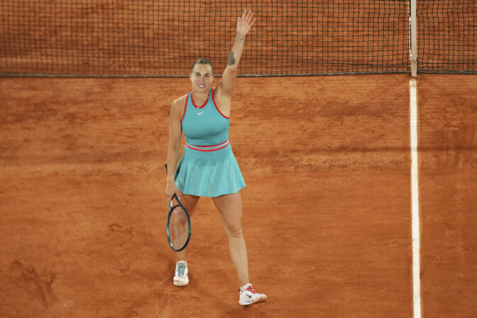 TENIS: Roland Garros - Arina Sobolenková