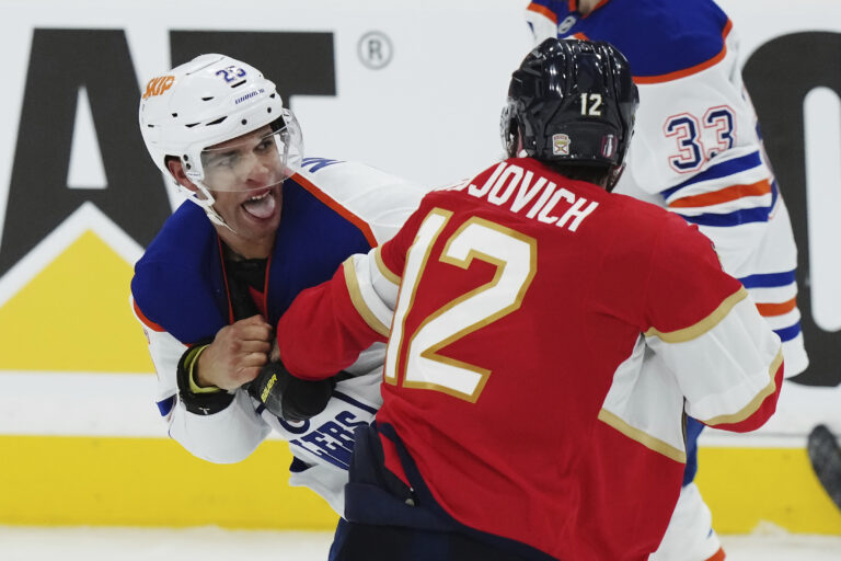 HOKEJ NHL: Florida - Edmonton