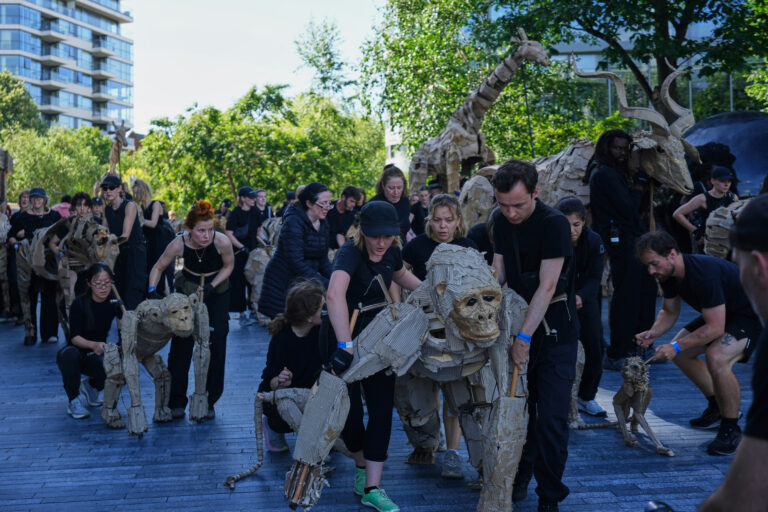 bábky zvieratá ľudia