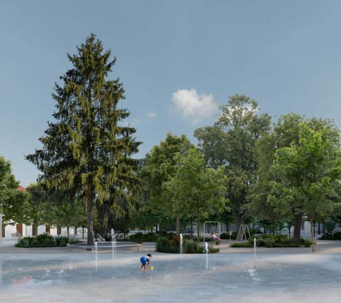 Revitalizácia centra Pezinka - víťazný návrh od Totalstudio