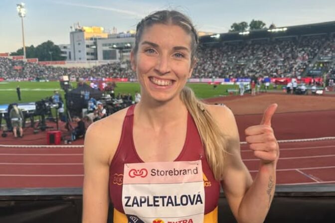 ATLETIKA: Diamantová liga - Emma Zapletalová