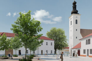 Revitalizácia centra Pezinka - víťazný návrh od Totalstudio