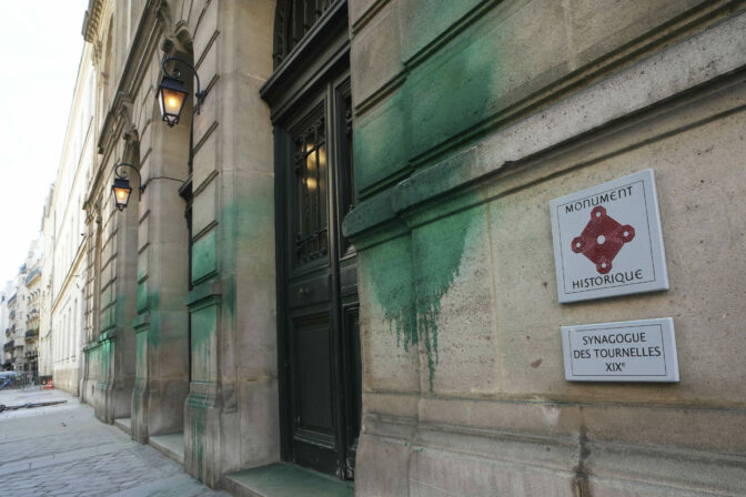 France Antisemitic Vandalism
