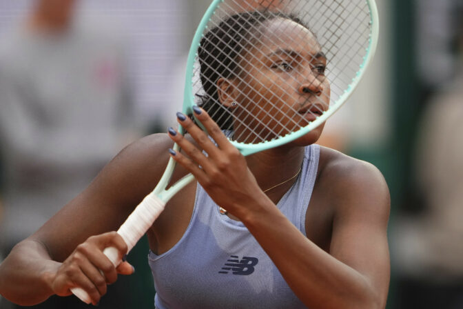 TENIS: Roland Garros - Coco Gauffová