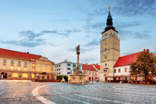 Trnava - Trojicne namestie, Slovakia