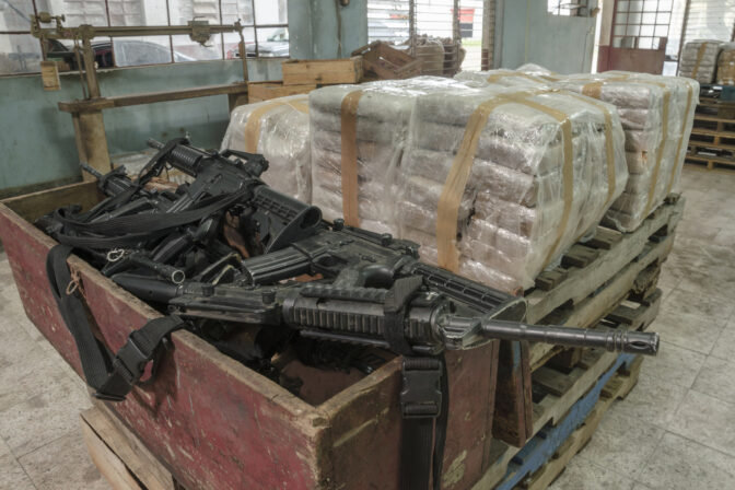 Cocaine warehouse